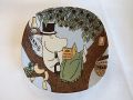  Muumi seinälautanen, Takaisin luontoon / Moomin wall plate, Back to nature - Nro 5801